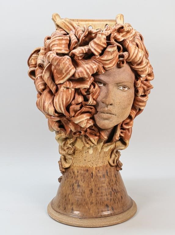 THOMAS REECE FIGURAL POTTERY