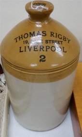 THOMAS RIGBY LONDON STONEWARE