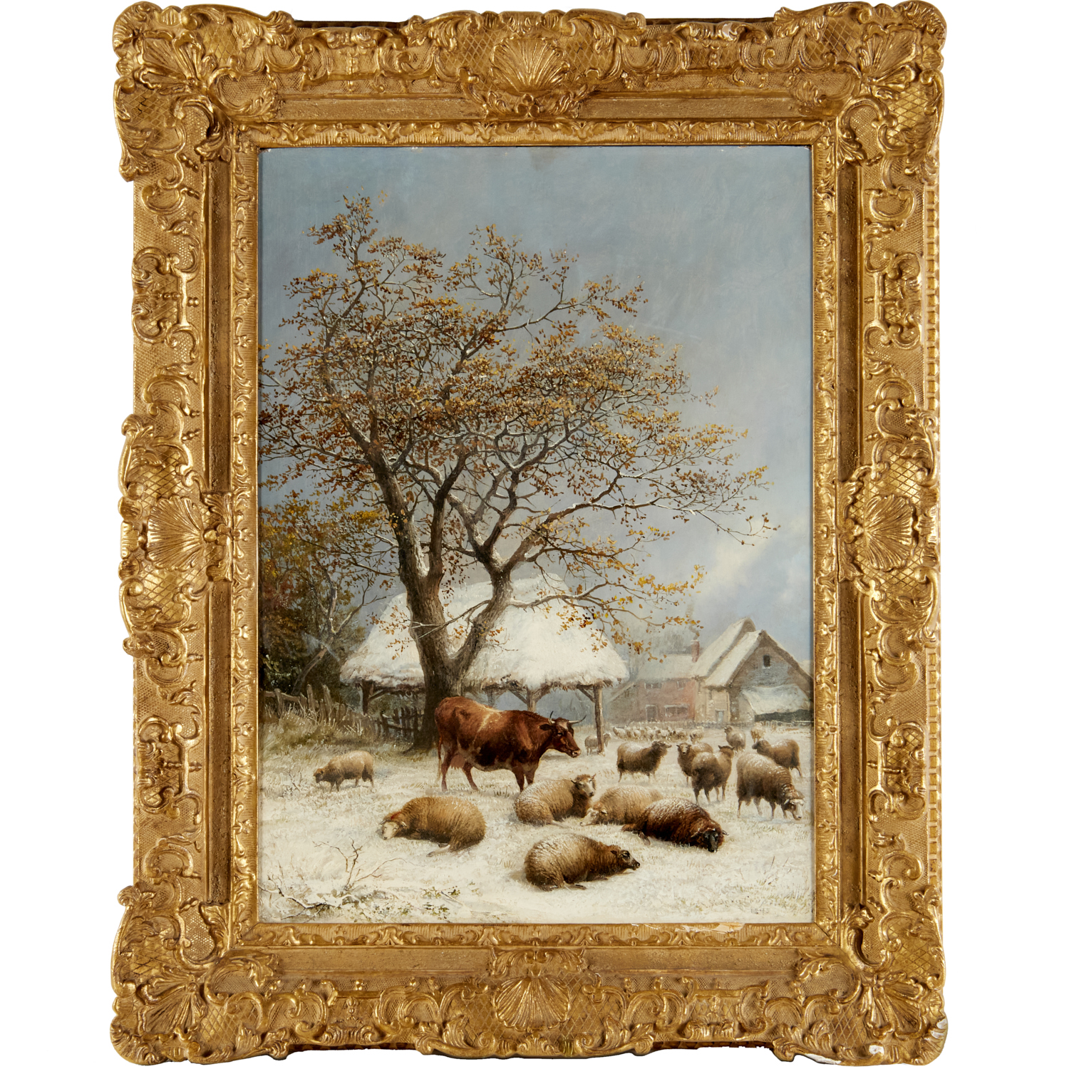 THOMAS SIDNEY COOPER, OIL ON BOARD,
