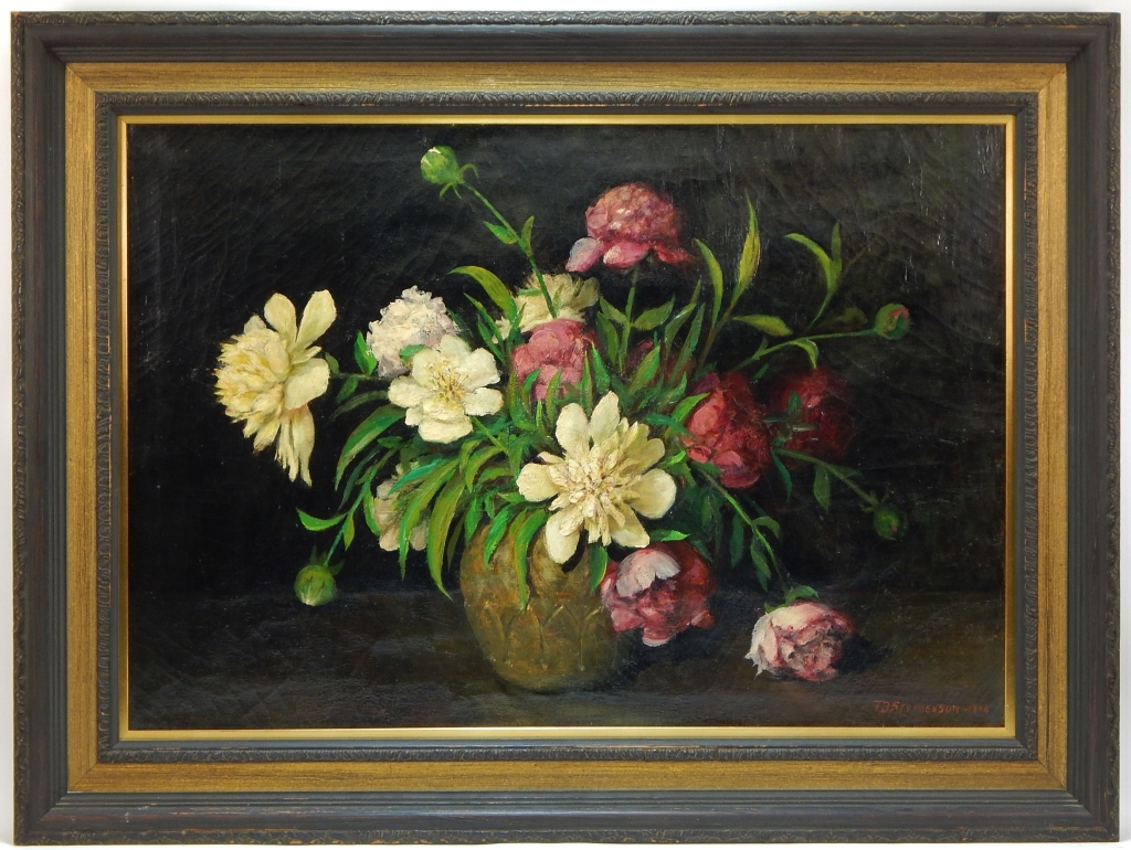 THOMAS STEPHENSON FLORAL STILL LIFE