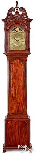 THOMAS STRETCH TALL CASE CLOCK
