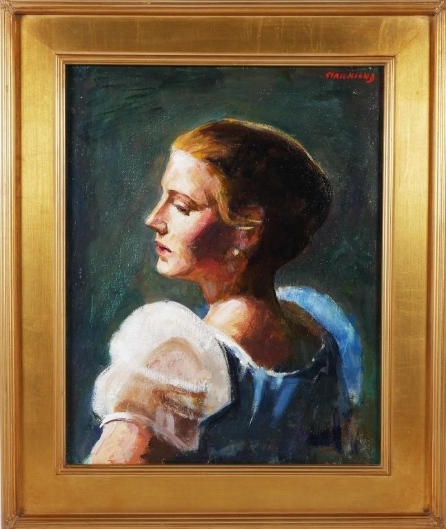 THOMAS STRICKLAND, O/C, PORTRAITOil