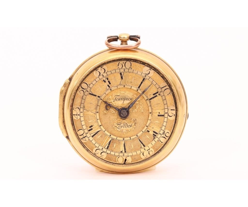 Thomas Tompion gilt case clock