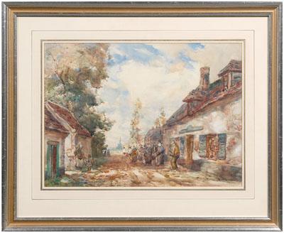Thomas W. Morley watercolor (Thomas