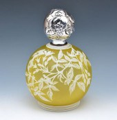 THOMAS WEBB CAMEO GLASS CITRON