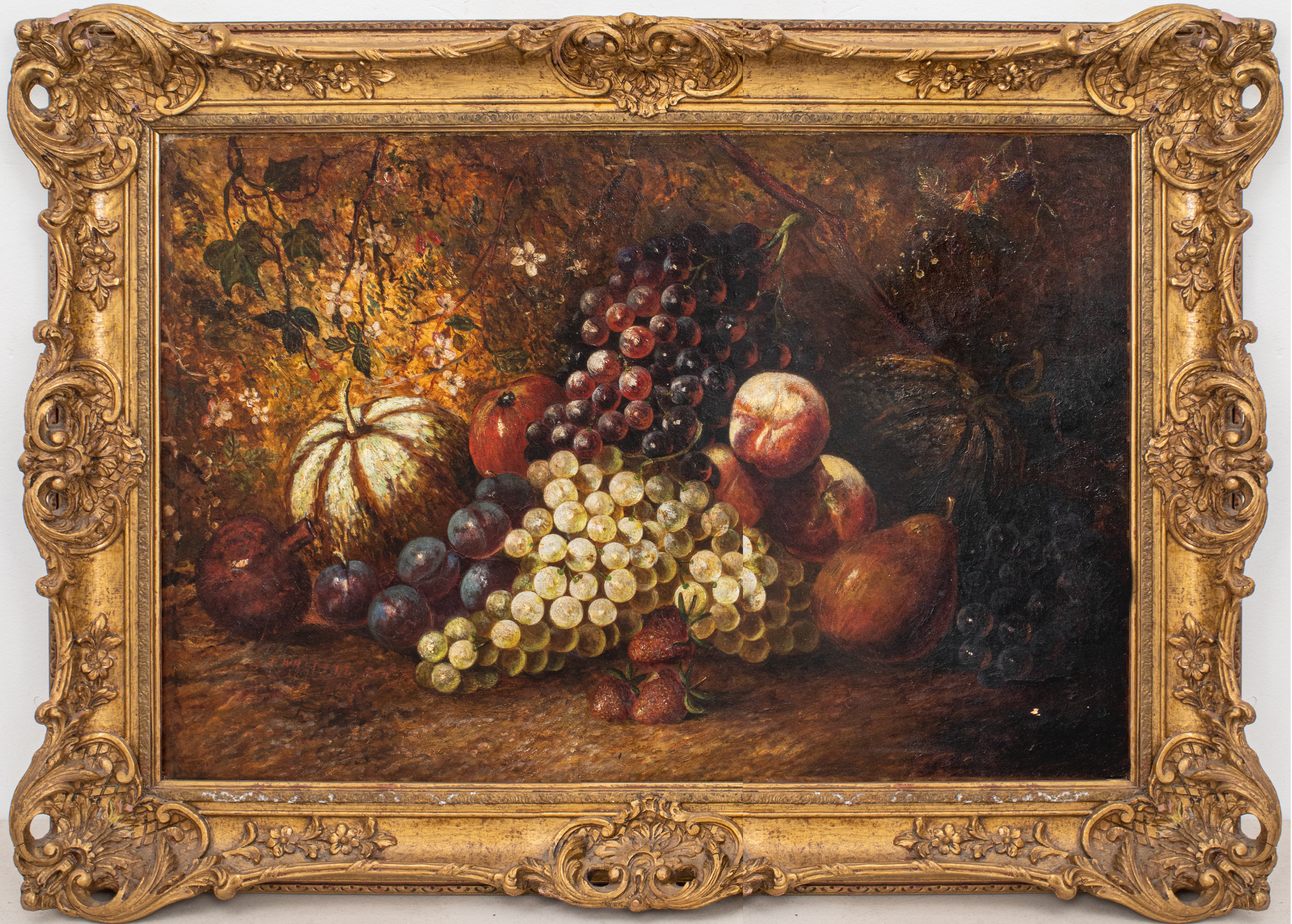 THOMAS WHITTLE & SON STILL LIFE OIL