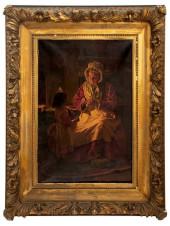 THOMAS WOOD &QUOT;THE KNITTING
