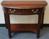 THOMASVILLE MAHOGANY CONSOLE T