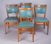 THONET DINING ROOM CHAIRS, FOU