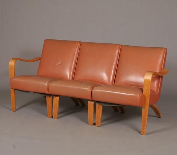 Thonet modern bent plywood three