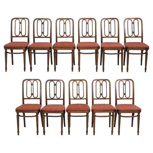 THONET SIDE CHAIRS, 11, CIRCA