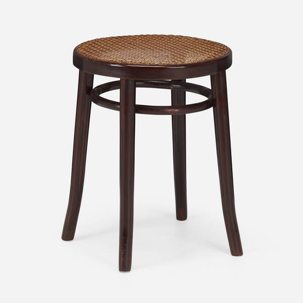 Thonet. Stool. c. 1900, lacquered