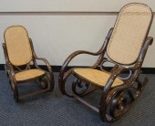 THONET STYLE BENTWOOD CANE SEA