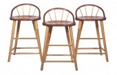 THOS. MOSER BOWBACK STOOLS (3)