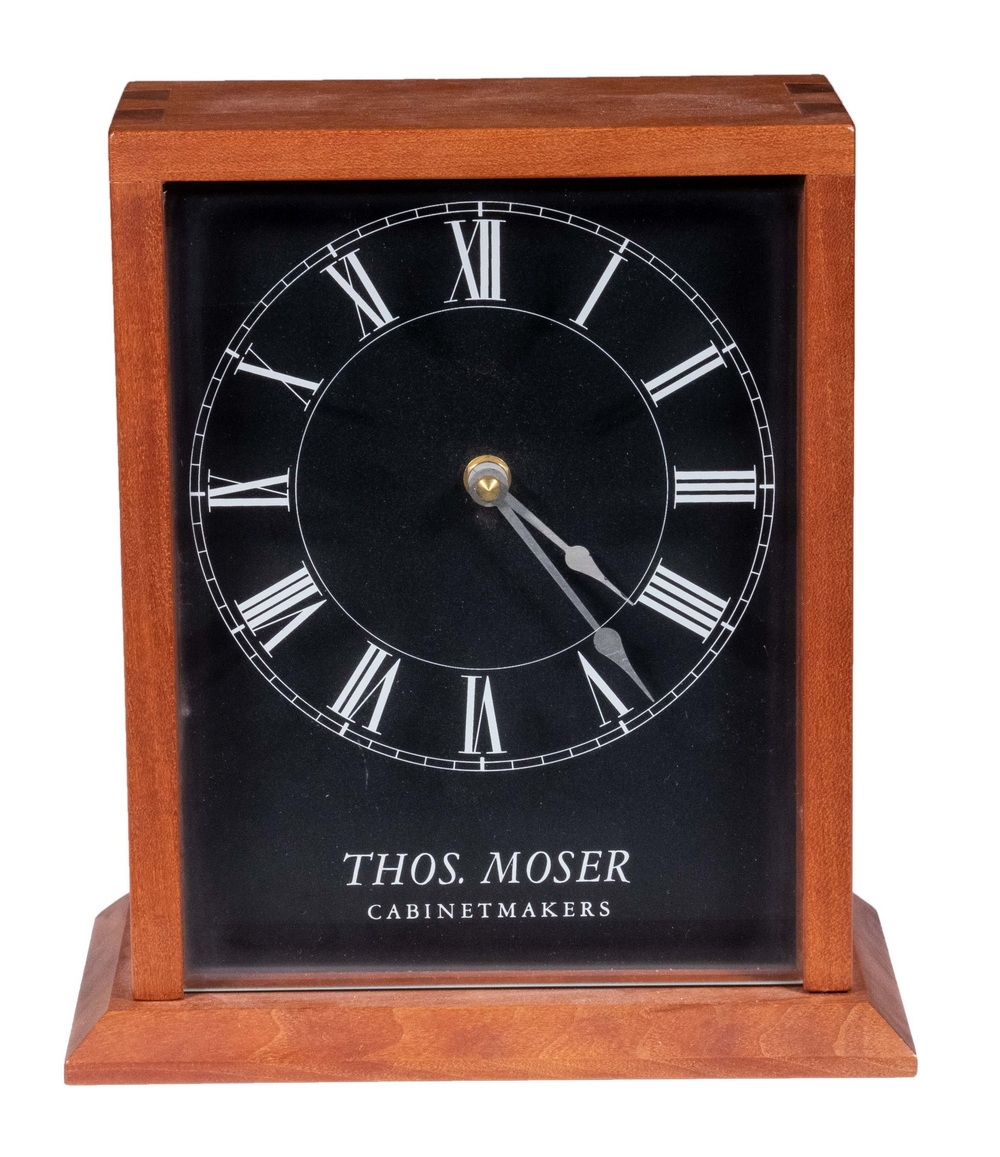 THOS. MOSER DESK CLOCK Cherry Cased