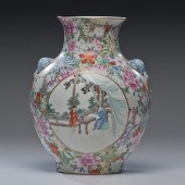 Thousand Flowers Vase Chinese