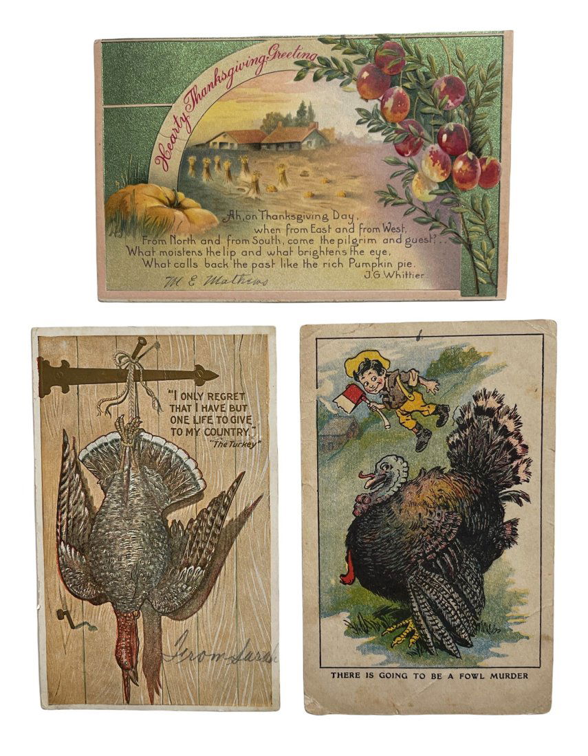 THRE EARLY THANKSGIVING