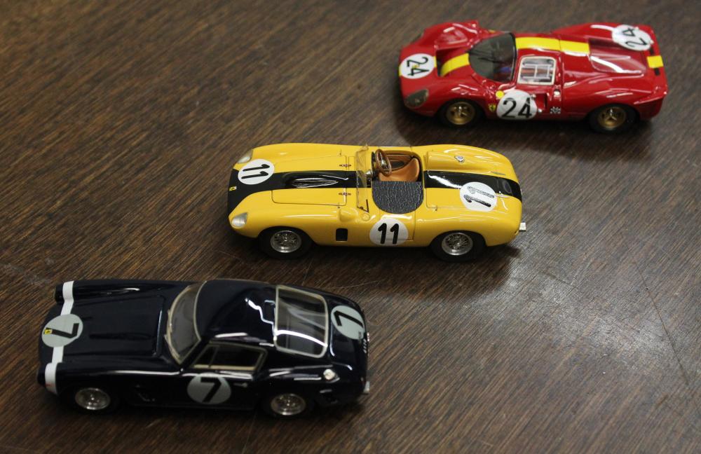 THREE 1:43 SCALE MODEL CARS BY