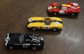 THREE 1:43 SCALE MODEL CARS BY