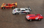 THREE 1:43 SCALE MODEL CARS, B