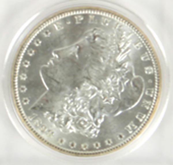 Three 1898-O Morgan Silver