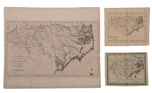 THREE 18TH CENTURY NORTH CAROLINA