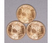 Three 1947 Swiss Helvita 20 fr