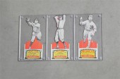 THREE 1951 TOPPS CONNIE MACK'S