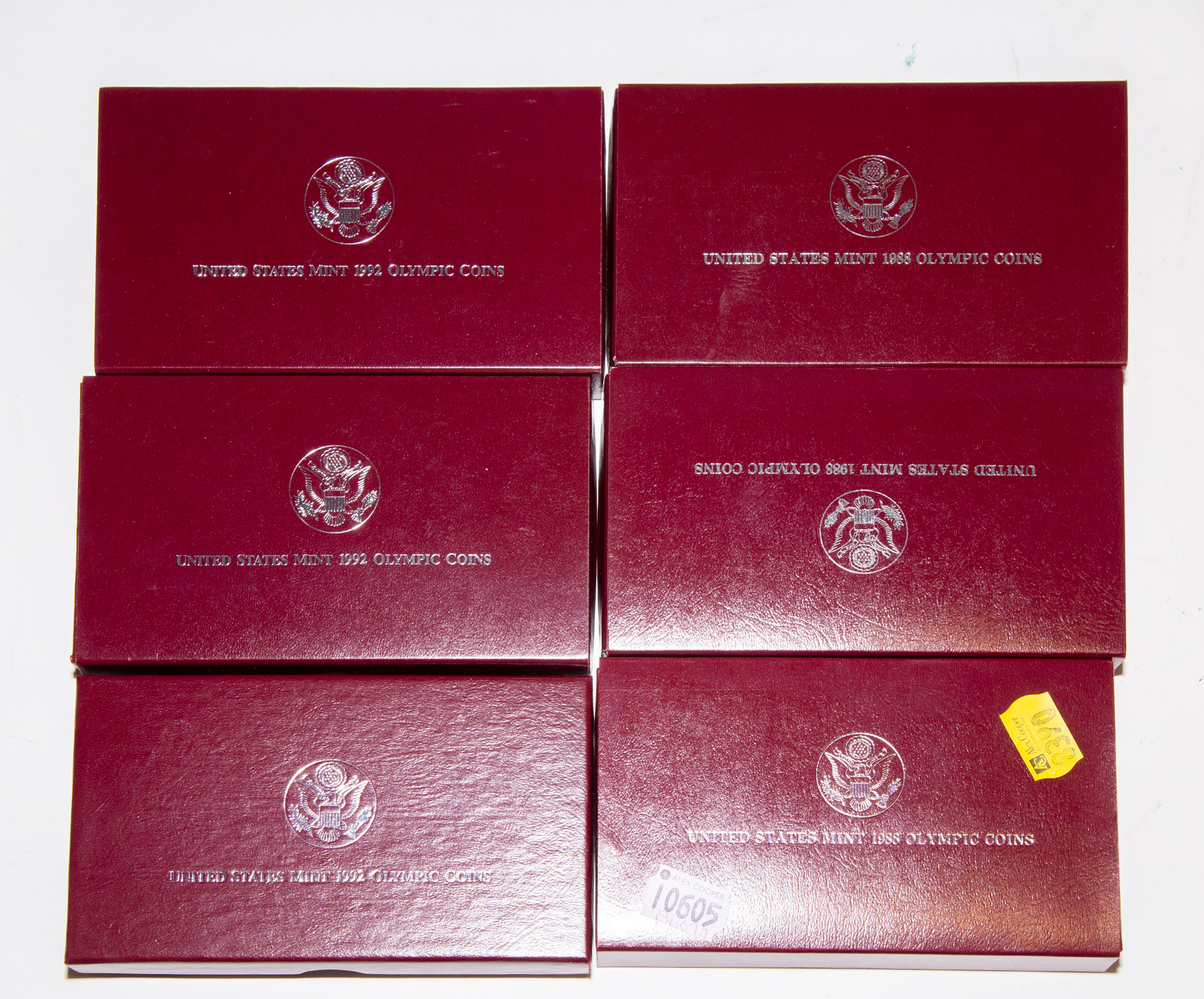 THREE 1988 & THREE 1992 OLYMPIC