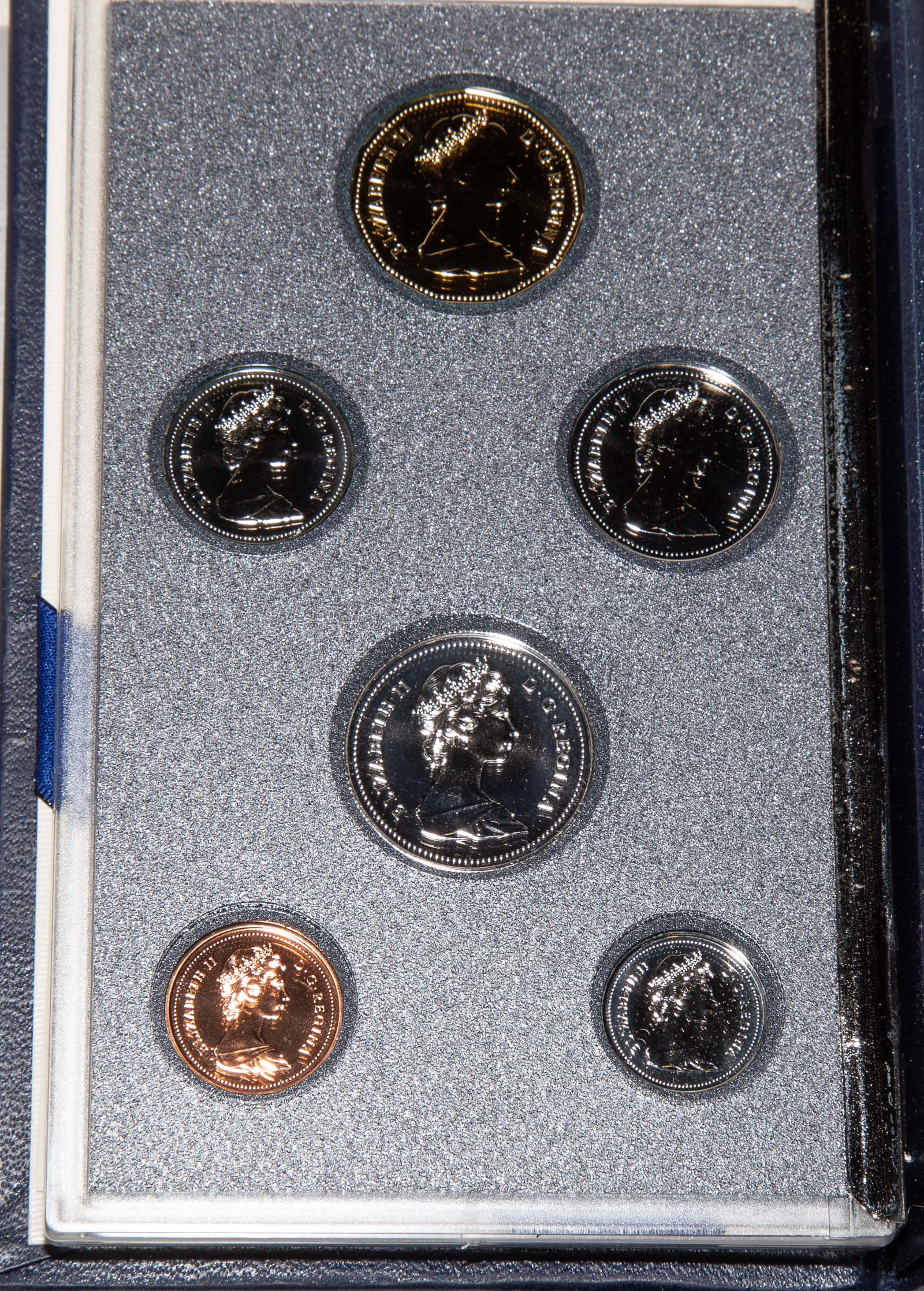 THREE 1989 CANADIAN PROOF SETS