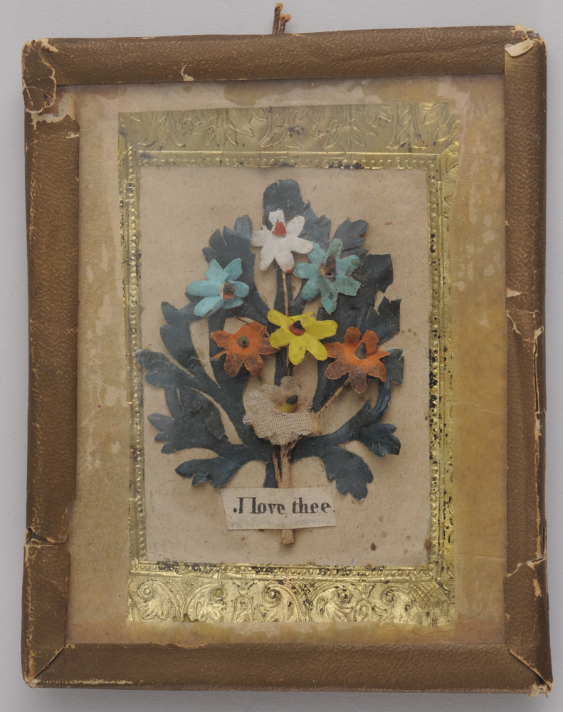 THREE 19TH C. CUT AND PAINTED PAPER