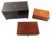 THREE 19TH C./ EARLY 20TH C. B