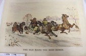 THREE 19TH C EQUESTRIAN PRINTS