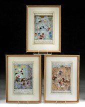 THREE 19TH C. PERSIAN MANUSCRI