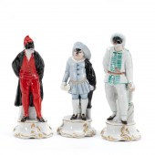 THREE 19TH C. PORCELAIN COMMED