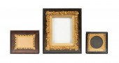 THREE 19TH C. SHADOWBOX FRAMED