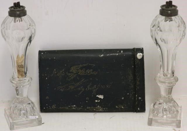 THREE 19TH C WHALING ITEMS TO