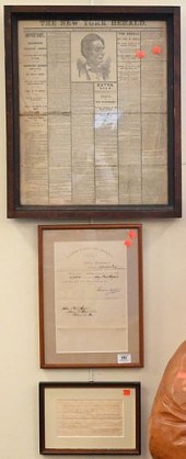 THREE 19TH CENTURY DOCUMENTSTh