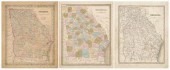 Three 19th century maps of Geo