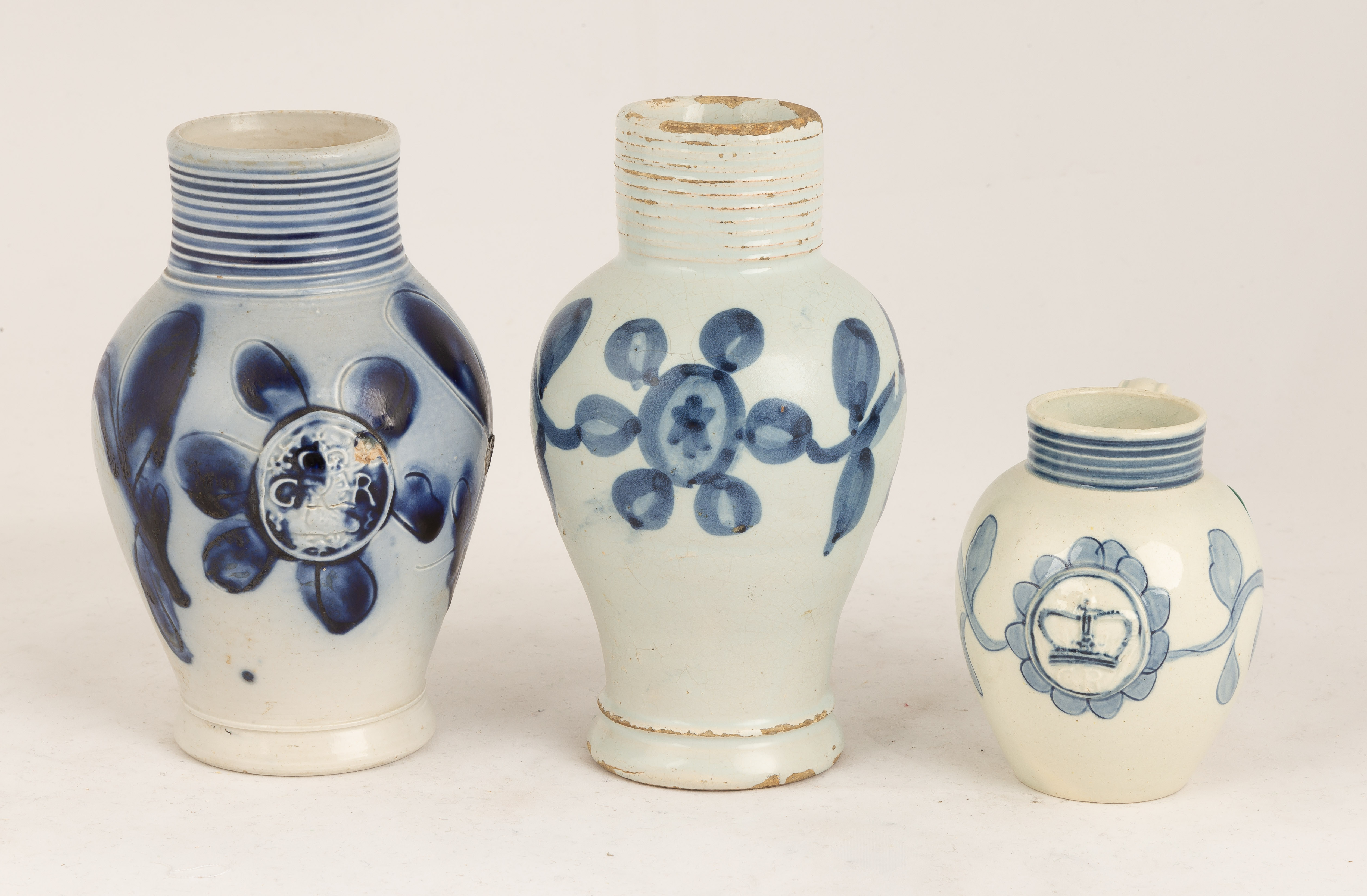THREE 19TH CENTURY MUGS 19th