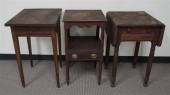 THREE 19TH CENTURY SIDE TABLES