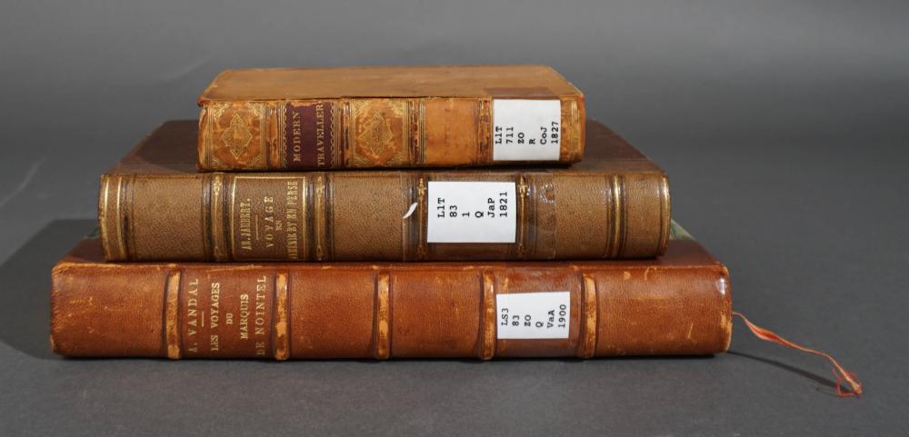 THREE 19TH CENTURY TRAVEL