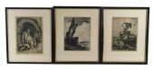 THREE 19TH/20TH C. ETCHINGS, I