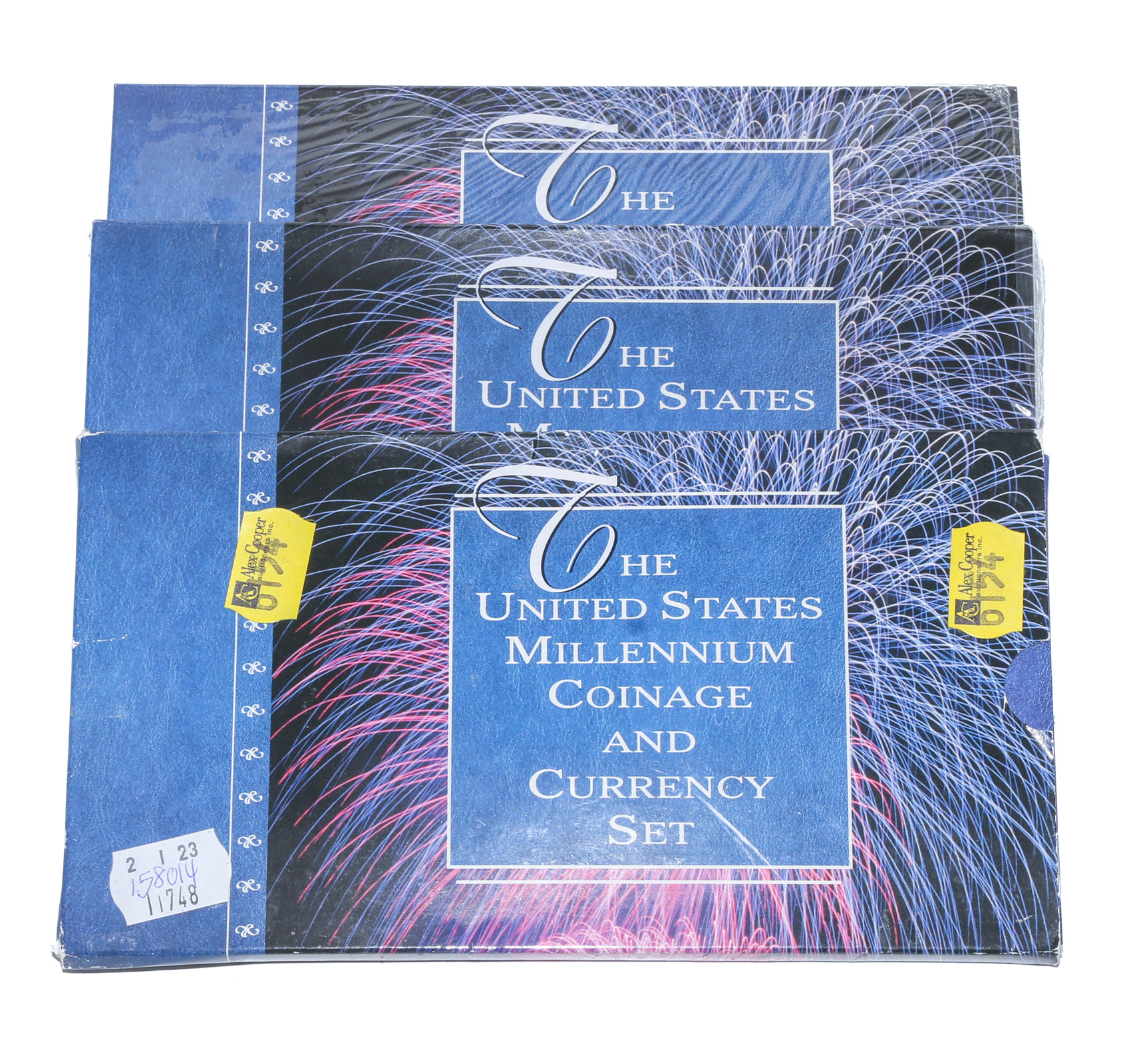 THREE 2000 MILLENNIUM COIN &
