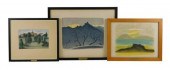 THREE 20TH C. SWISS WORKS ON P