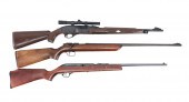 THREE .22 RIFLES United States