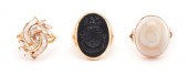 THREE (3) ASSORTED LADIES GOLD