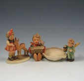 Three (3) Hummel Damaged Figur