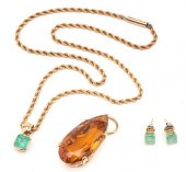 THREE (3) LADIES GEMSTONE & YE