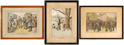 Three A.B. Frost prints (Arthur